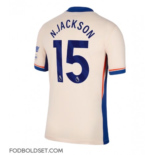 Chelsea Nicolas Jackson #15 Udebanetrøje 2024-25 Kortærmet